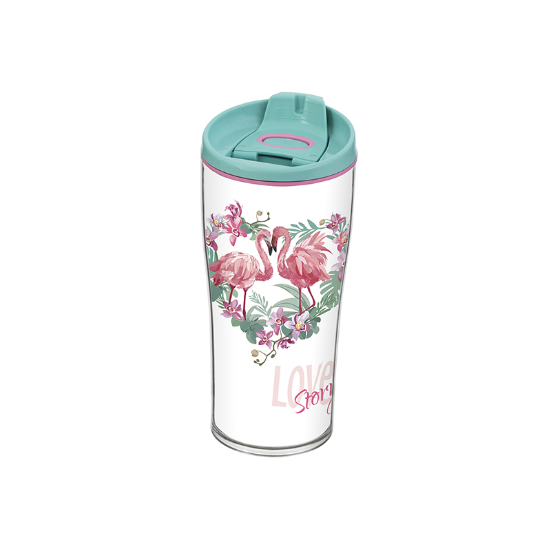 Coffee Mug Diseño Flamingo - 440 cc