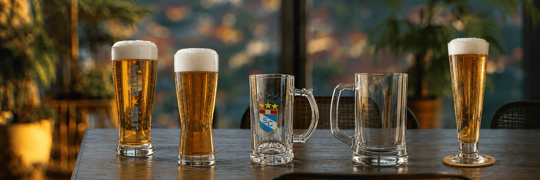 vasos cerveceros