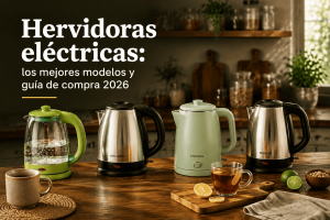 Hervidoras eléctricas: los mejores modelos y guía de compra 2026