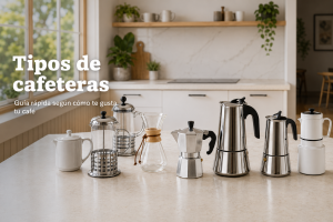 Tipos de cafeteras: Cuál elegir según cómo te gusta tu café